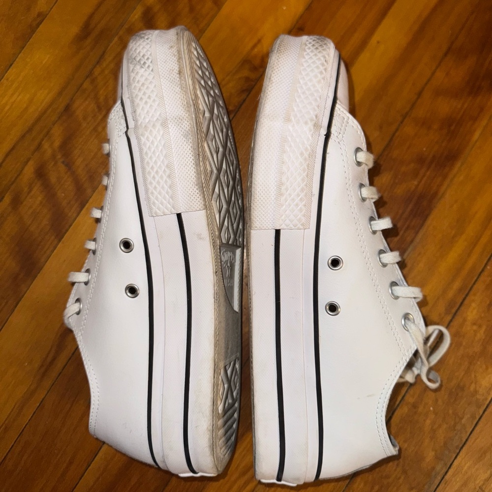 Converse White Low-Top Sneakers